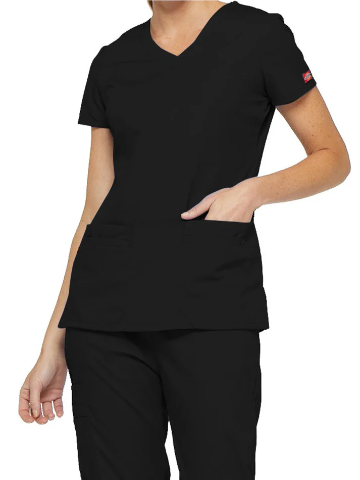 Dickies Medical EDS Signature Women's 6-Pocket V-Neck Top 85906